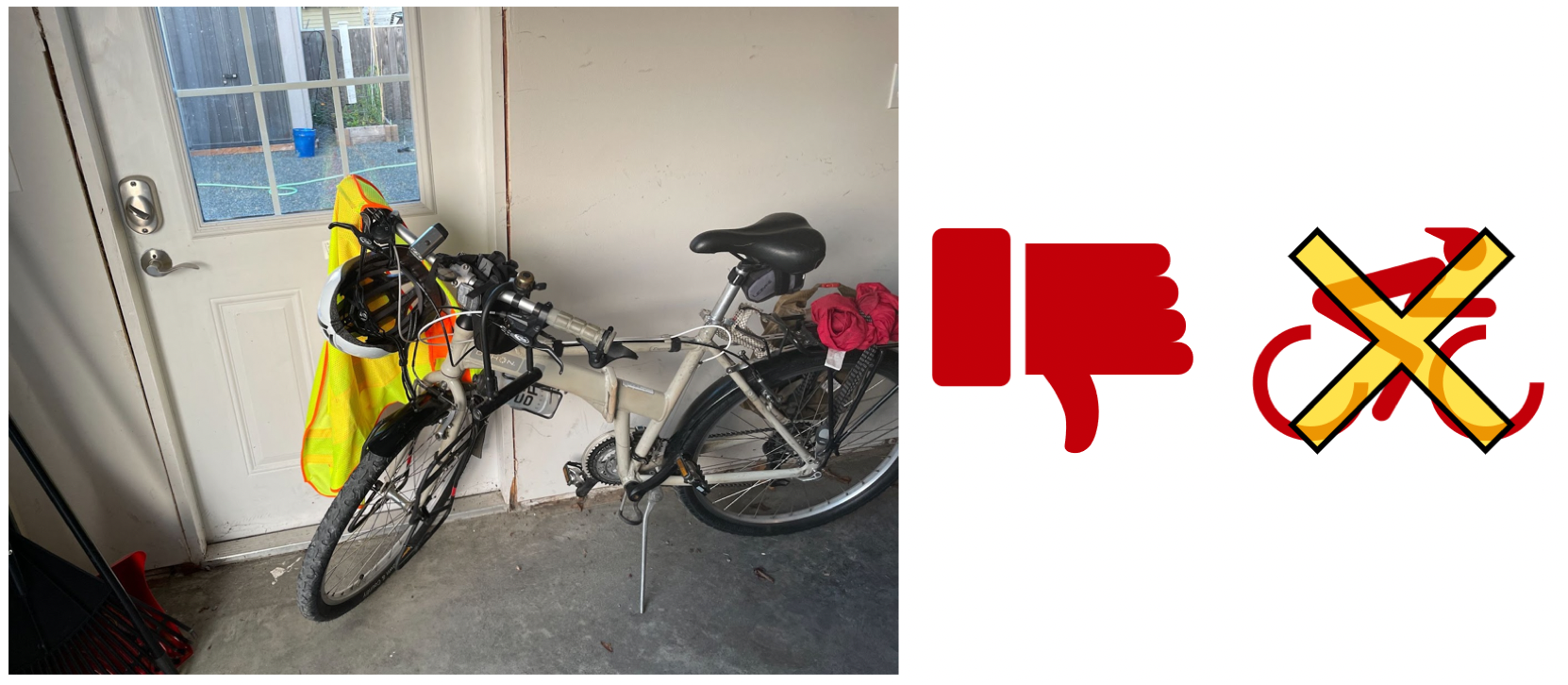 Please don't use Zeph's bike.